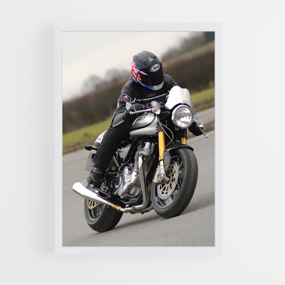 Poster Moto Liberté – affiche Norton (vue 3)